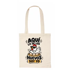 Bolsa aquí la de los huevos soy yo