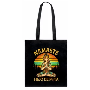 Bolsa Namaste Hijo de Puta Color